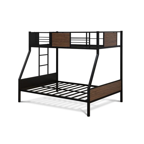 Full twin bunk bed powder - bed, in