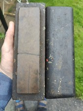 Cracked Washita OilStone Hone Sharpening Oil Stone 8 x 2"