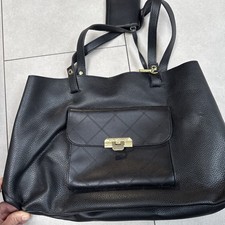 Steve Madden Large Black Tote