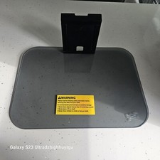 Wall Mounted Glass tempered shelf floating shelf with cable storage