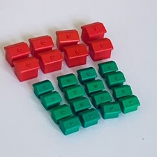 Hasbro Monopoly Hotels Houses