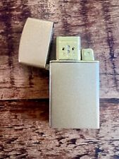 Art Deco gold metal windproof