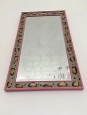 Hand Painted Leopard Print Mirror
