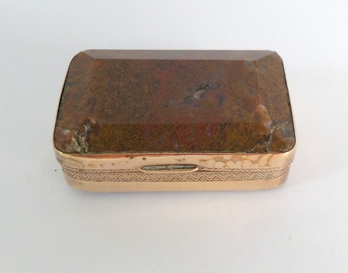 Antique double sided agate - double,