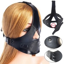 PVC Leather Head Harness