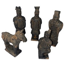 Set of 5 Chinese Terracotta