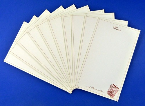Vintage restaurant menus - 10, x