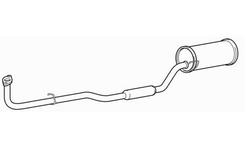 Quality front centre exhaust - quality, &