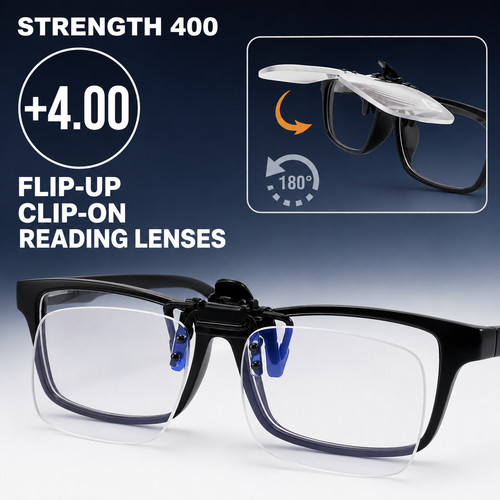 Clip flip magnifying - flip,