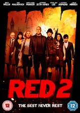 Red 2 DVD (2013) Bruce Willis, Parisot (DIR) cert 12 FREE Shipping, Save £s