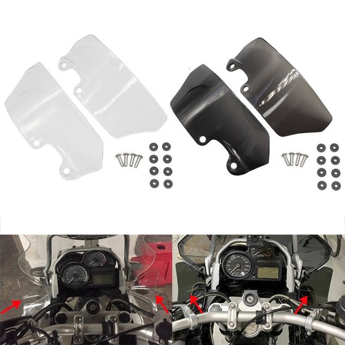 Black side windshield - black,