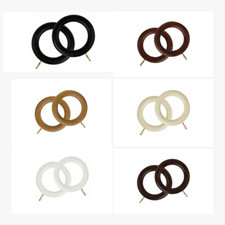 35mm Woodline curtain pole