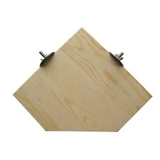 Angled corner platform parrot - platform,