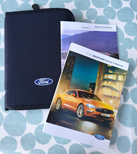 Ford mustang owners manual - mustang,