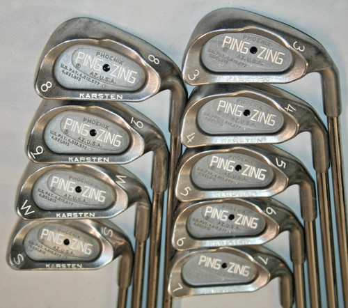 Ping zing irons with - with,