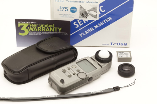 Sekonic 358 flash - flash, master