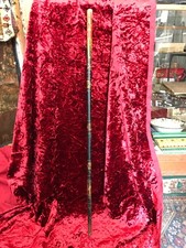 19th Century Ebonised Walking Stick Cane Possibly Police Inspector Victorian