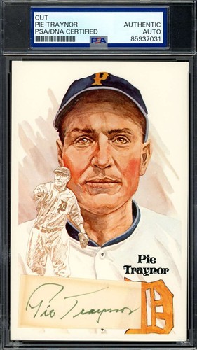 Pie traynor psa dna signed - psa,
