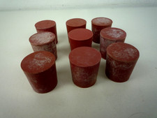 9 SOLID RUBBER DEMI JOHN STOPPERS FOR BEER MAKING, WINE MAKING HOME BREW
