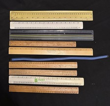 JOB LOT : 10 x  rulers 