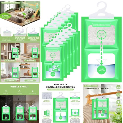 Wardrobe dehumidifier bag - wardrobe, 12