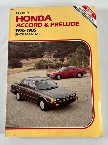 Honda service repair handbook - repair,