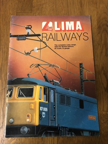 Lima 1982 trains catalogue - 1982/83,