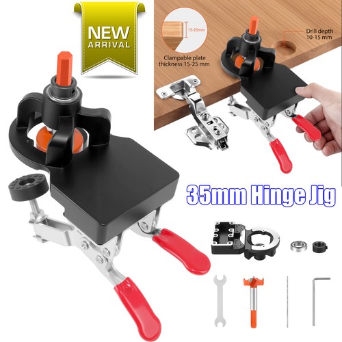 Hinge jig drill - guide, wood