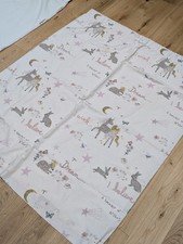 Girls Bedroom Cream Curtains -