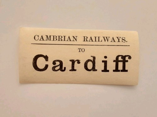 Cambrian railways luggage - cambrian,