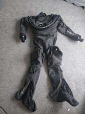 Apeks KVR Drysuit with Dry Gloves S/M Men Scuba Diving