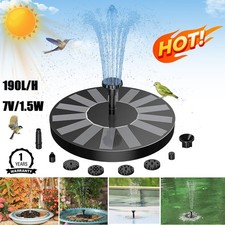 Solar Powered Water Fountain