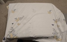 M&S Cream Mix Butterfly Print Double Duvet Set