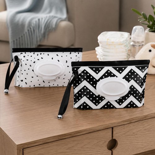 2pcs reusable wet wipes holder - reusable,