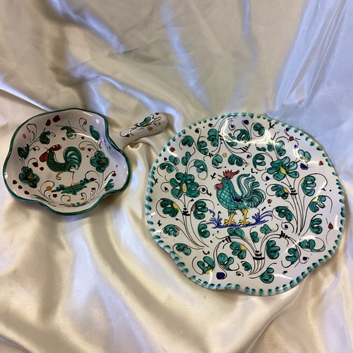 Deruta plate 19cm diameter - plate,
