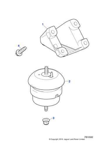 Jaguar engine mounting 0 - jaguar, xk