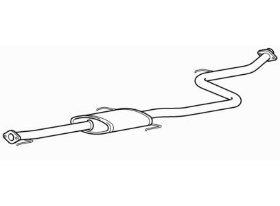 Quality centre exhaust - centre, middle