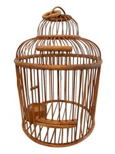 VINTAGE ASIAN ROUND BIRD CAGE