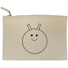 'Space Hopper' Canvas Clutch