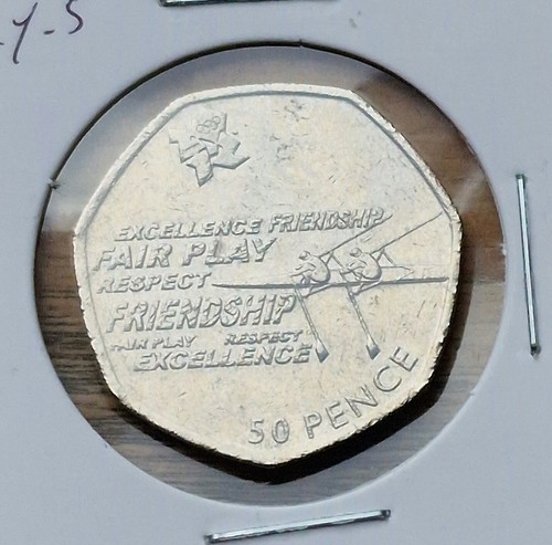 2011 50p olympics - 50p, coin
