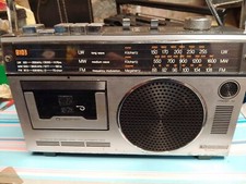 Vintage PYE 8103 Portable Stereo 3 Band Radio Cassette Recorder For Repairs