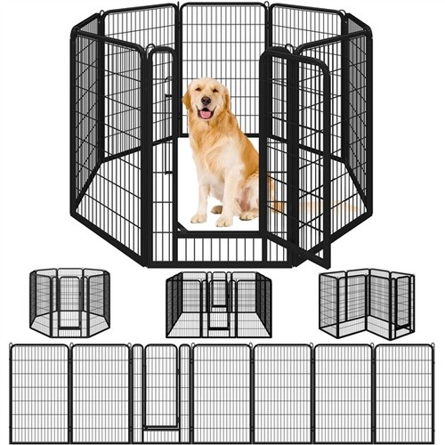 8pcs metal dog playpen - 8pcs,