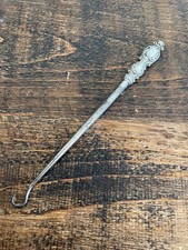 HALLMARKED SILVER BUTTON HOOK Birmingham 1897
