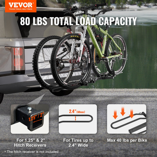 Hitch mount bike - bike, 2-bike