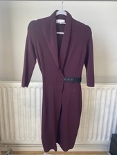 Reiss Luisa Knitted Wrap Dress