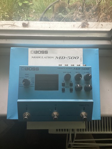 Boss 500 effects pedal - md-500,