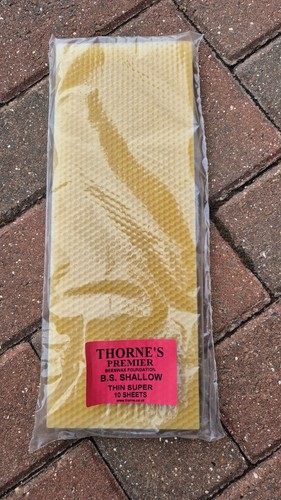 Thorne beeswax foundation bs - beeswax,
