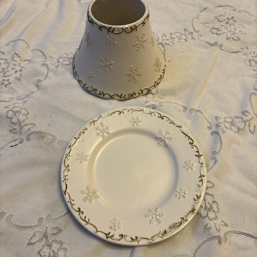 Large yankee candle ceramic - yankee,