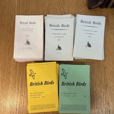 British Birds Magazines