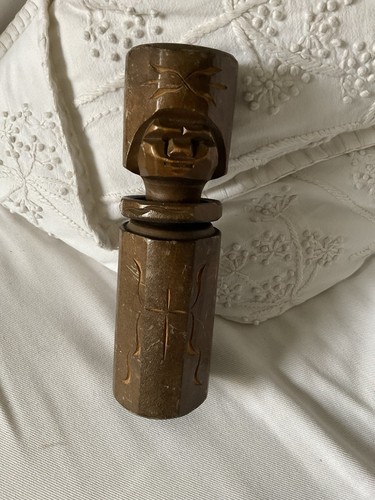 Vintage japanese carved wooden - carved,